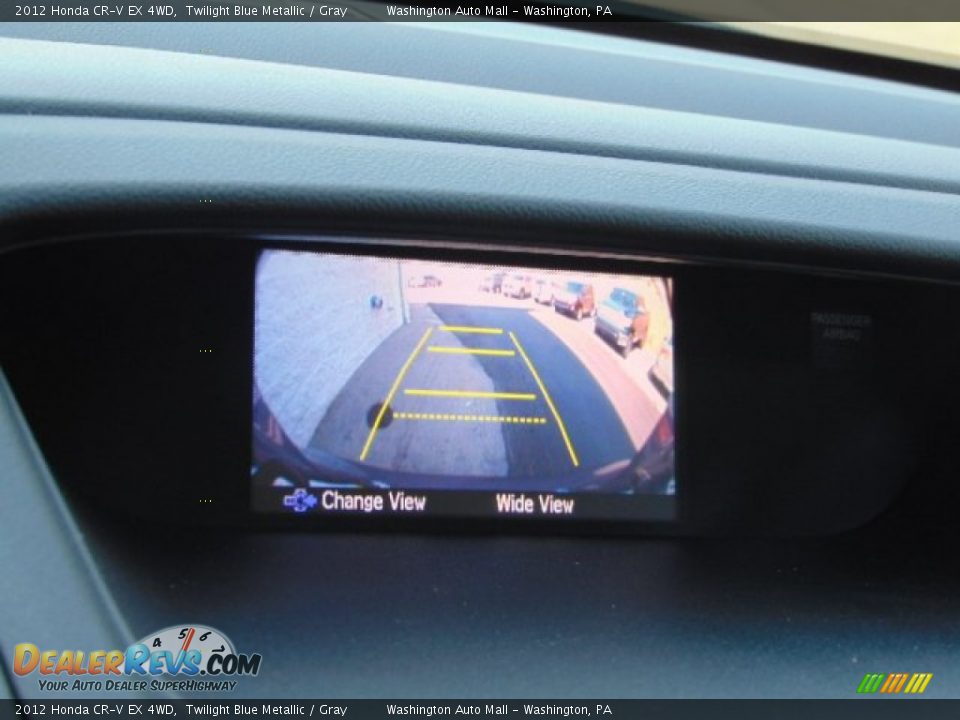 2012 Honda CR-V EX 4WD Twilight Blue Metallic / Gray Photo #16