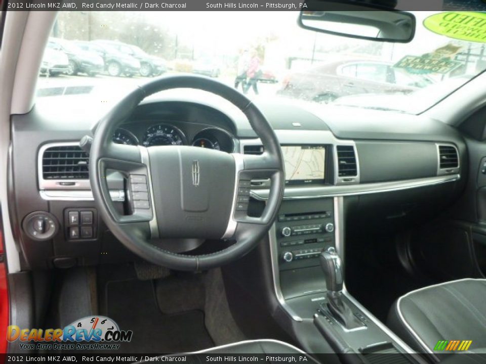 2012 Lincoln MKZ AWD Red Candy Metallic / Dark Charcoal Photo #16