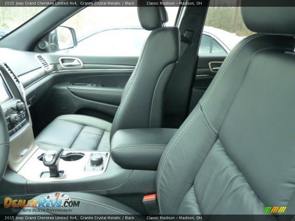 2015 Jeep Grand Cherokee Limited 4x4 Granite Crystal Metallic / Black Photo #3