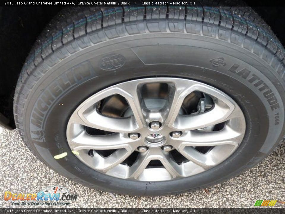 2015 Jeep Grand Cherokee Limited 4x4 Granite Crystal Metallic / Black Photo #4