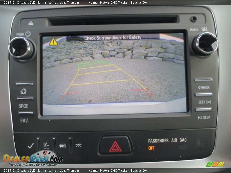 2015 GMC Acadia SLE Summit White / Light Titanium Photo #11