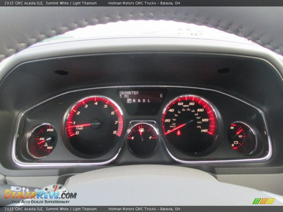 2015 GMC Acadia SLE Summit White / Light Titanium Photo #17