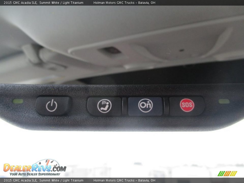2015 GMC Acadia SLE Summit White / Light Titanium Photo #20