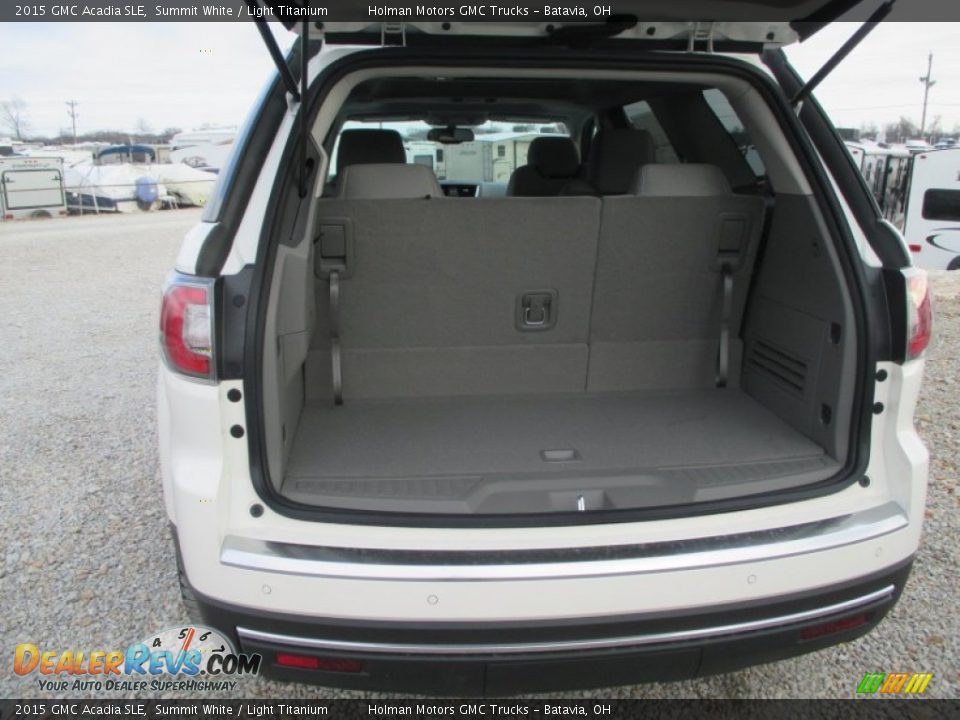 2015 GMC Acadia SLE Summit White / Light Titanium Photo #28