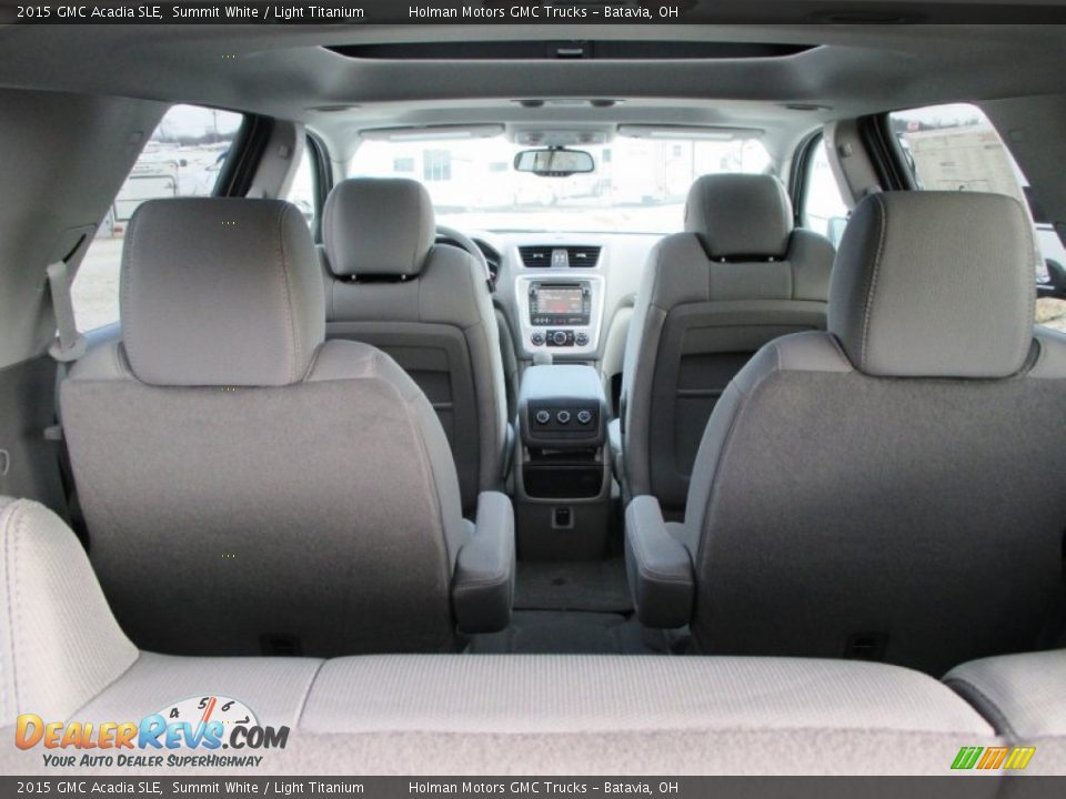 2015 GMC Acadia SLE Summit White / Light Titanium Photo #29
