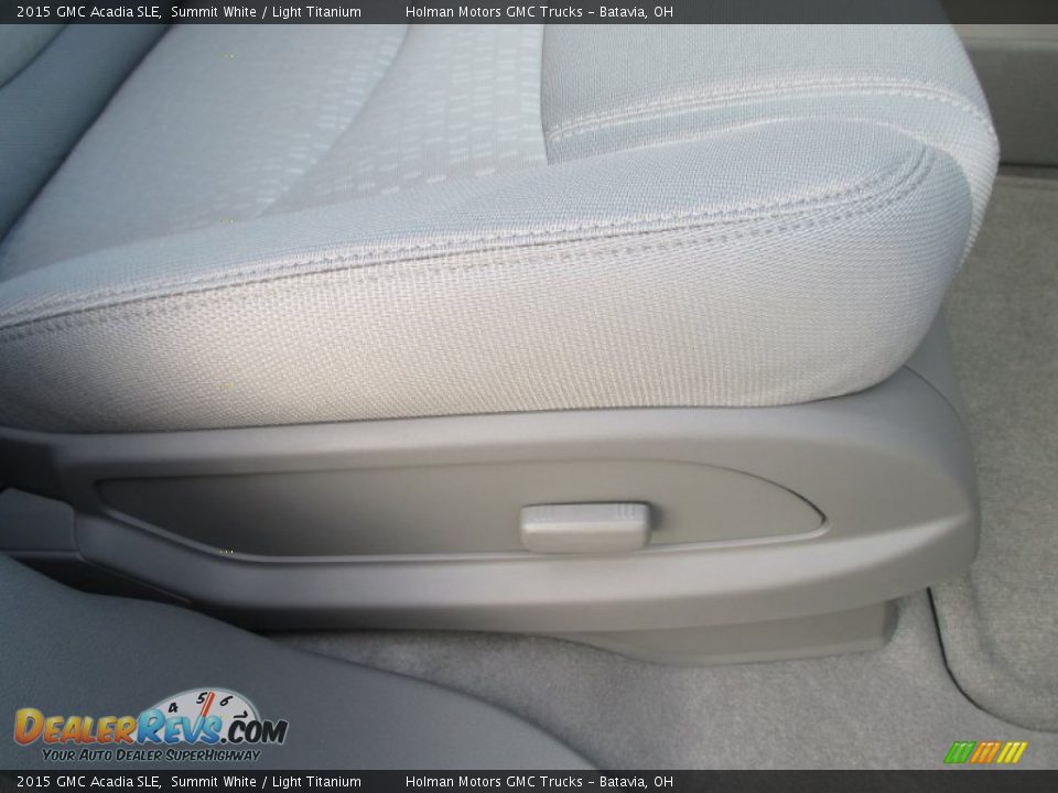2015 GMC Acadia SLE Summit White / Light Titanium Photo #34