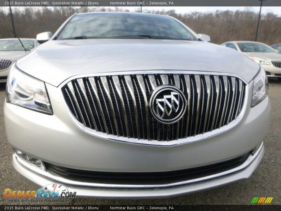 2015 Buick LaCrosse FWD Quicksilver Metallic / Ebony Photo #8
