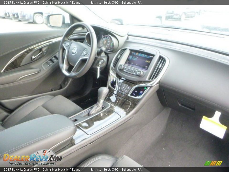 2015 Buick LaCrosse FWD Quicksilver Metallic / Ebony Photo #11