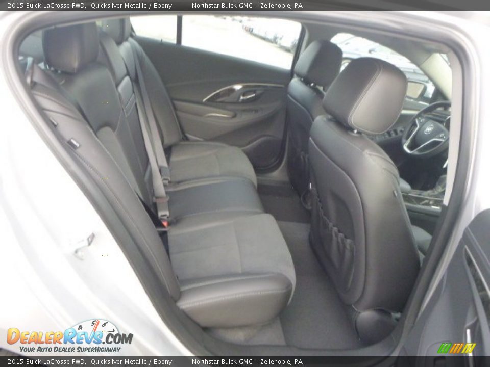 2015 Buick LaCrosse FWD Quicksilver Metallic / Ebony Photo #12