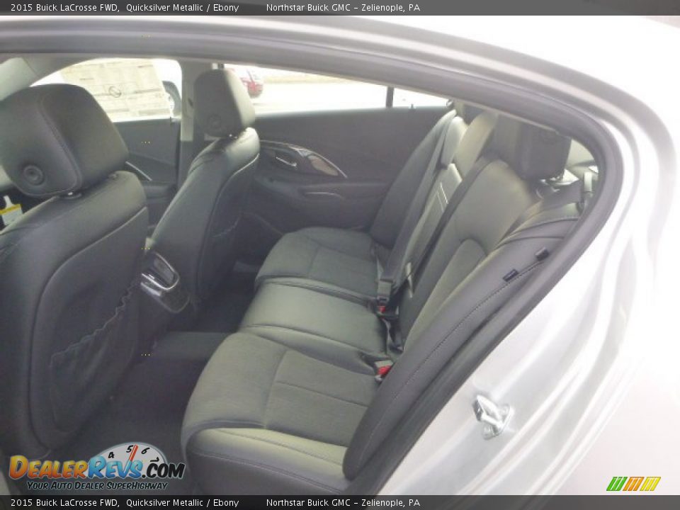 2015 Buick LaCrosse FWD Quicksilver Metallic / Ebony Photo #13