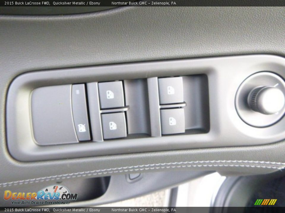 2015 Buick LaCrosse FWD Quicksilver Metallic / Ebony Photo #15