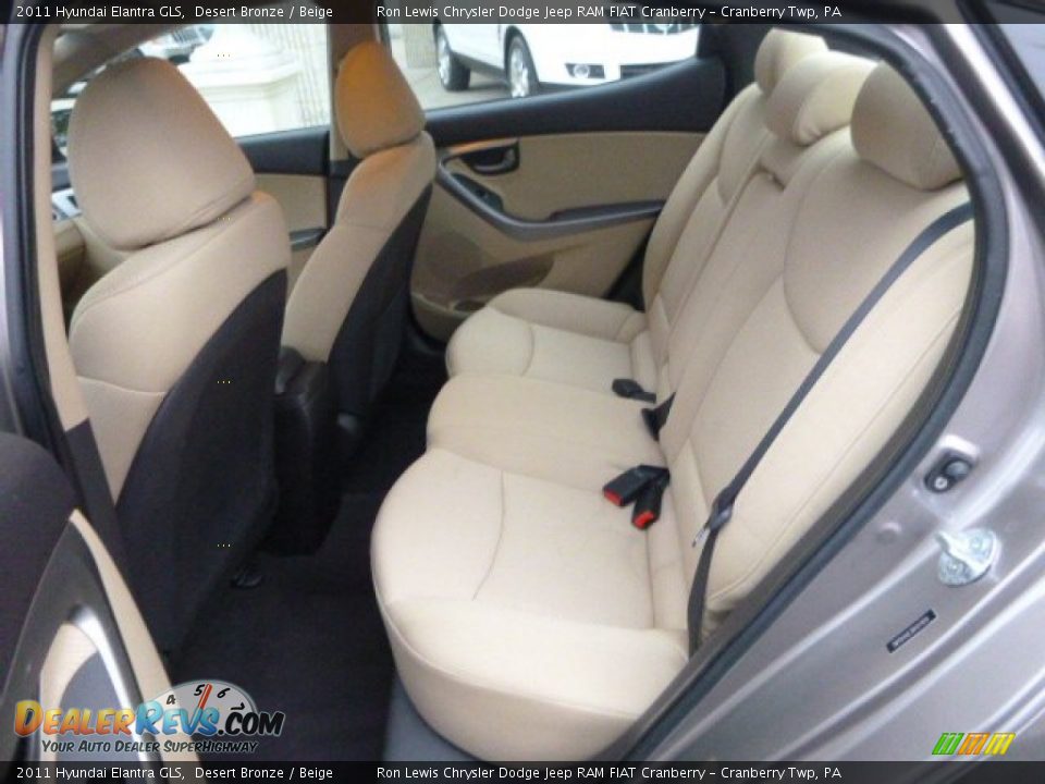 2011 Hyundai Elantra GLS Desert Bronze / Beige Photo #13