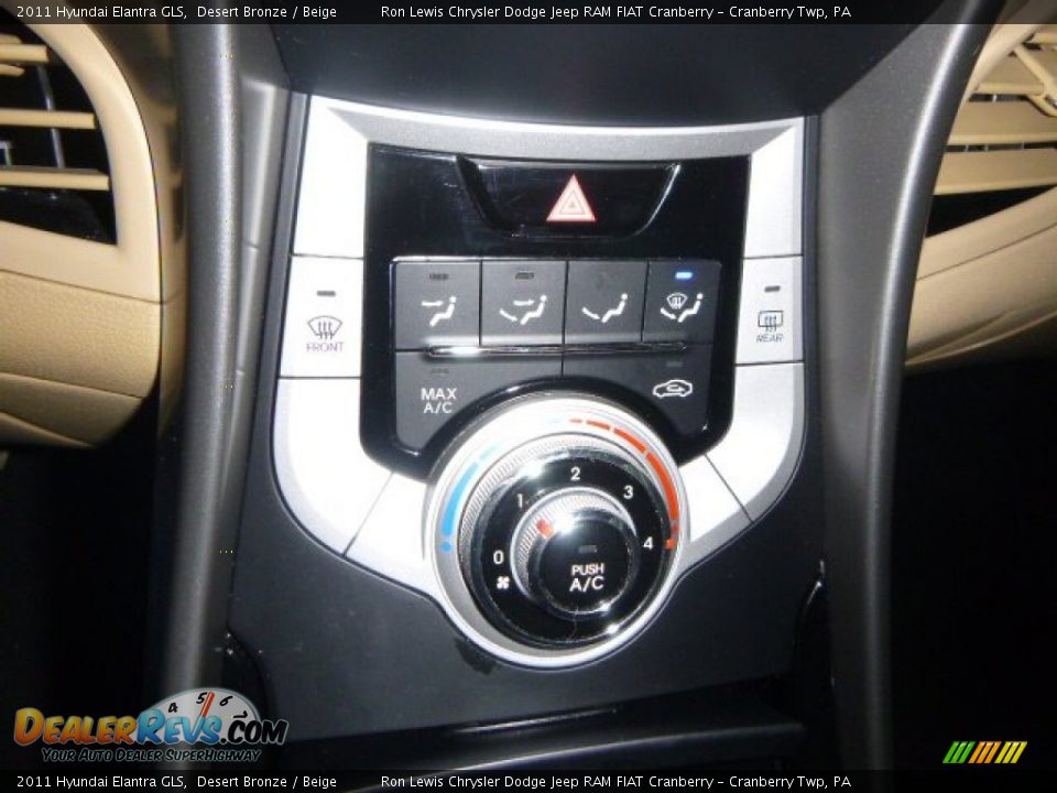 2011 Hyundai Elantra GLS Desert Bronze / Beige Photo #25