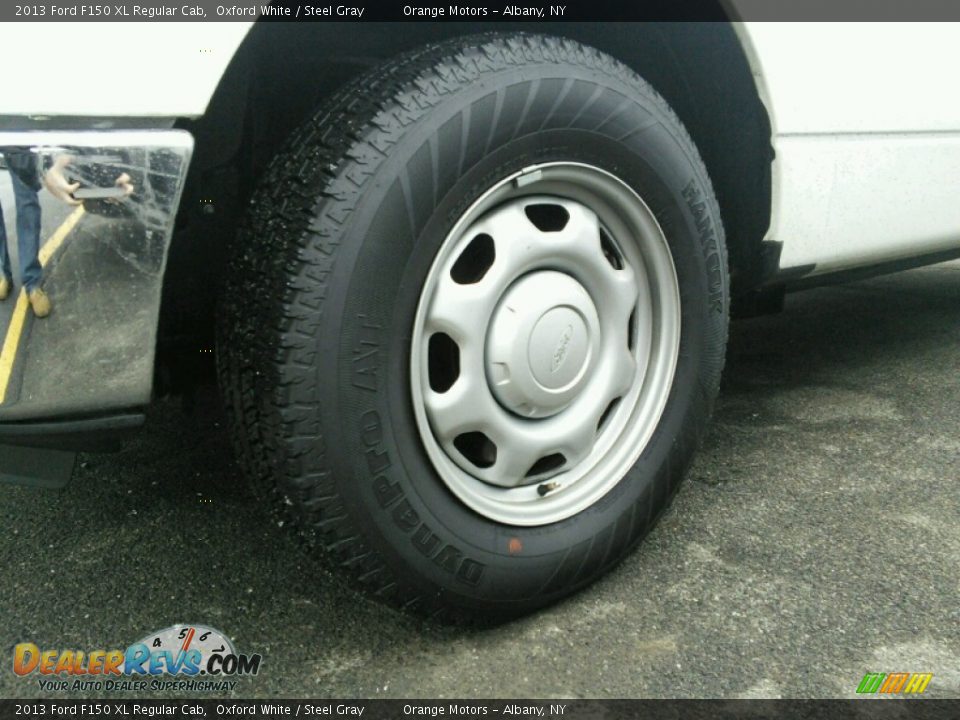2013 Ford F150 XL Regular Cab Oxford White / Steel Gray Photo #6