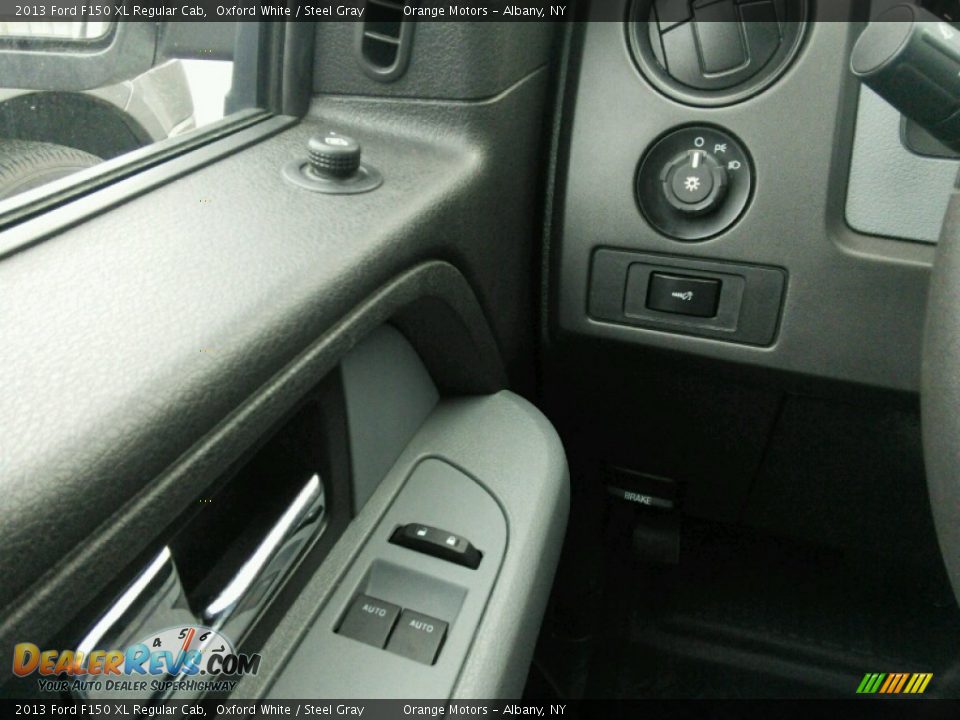 2013 Ford F150 XL Regular Cab Oxford White / Steel Gray Photo #11