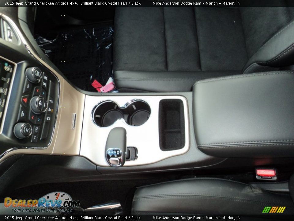 2015 Jeep Grand Cherokee Altitude 4x4 Brilliant Black Crystal Pearl / Black Photo #14
