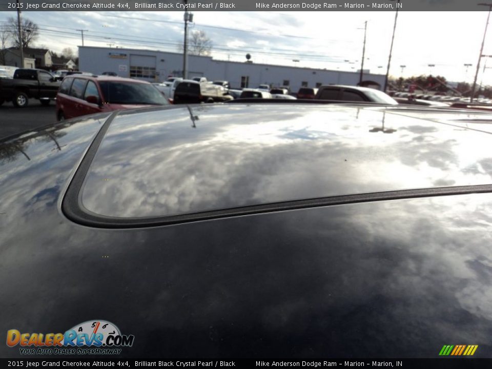 2015 Jeep Grand Cherokee Altitude 4x4 Brilliant Black Crystal Pearl / Black Photo #15