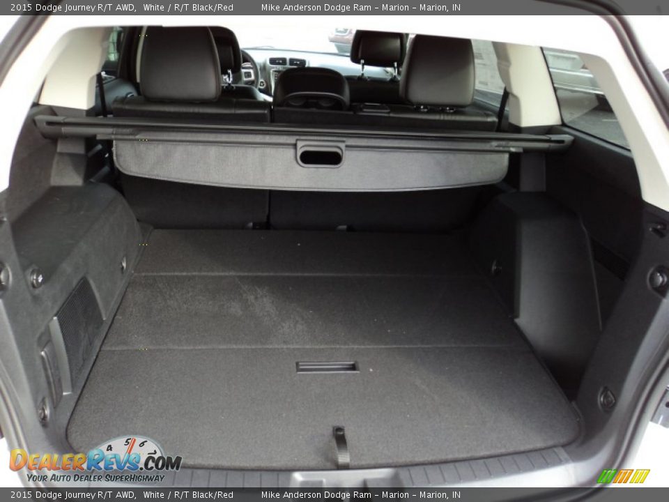 2015 Dodge Journey R/T AWD White / R/T Black/Red Photo #9
