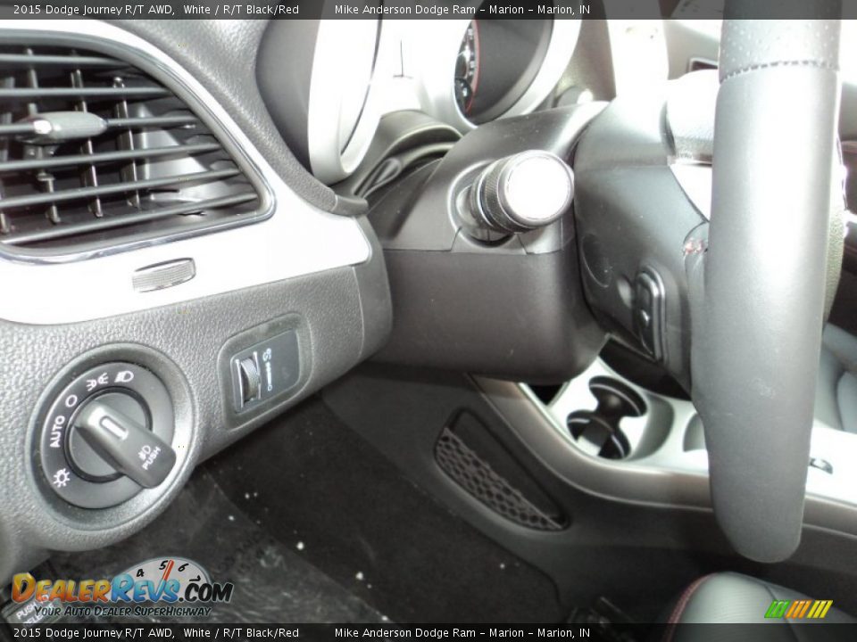 2015 Dodge Journey R/T AWD White / R/T Black/Red Photo #12