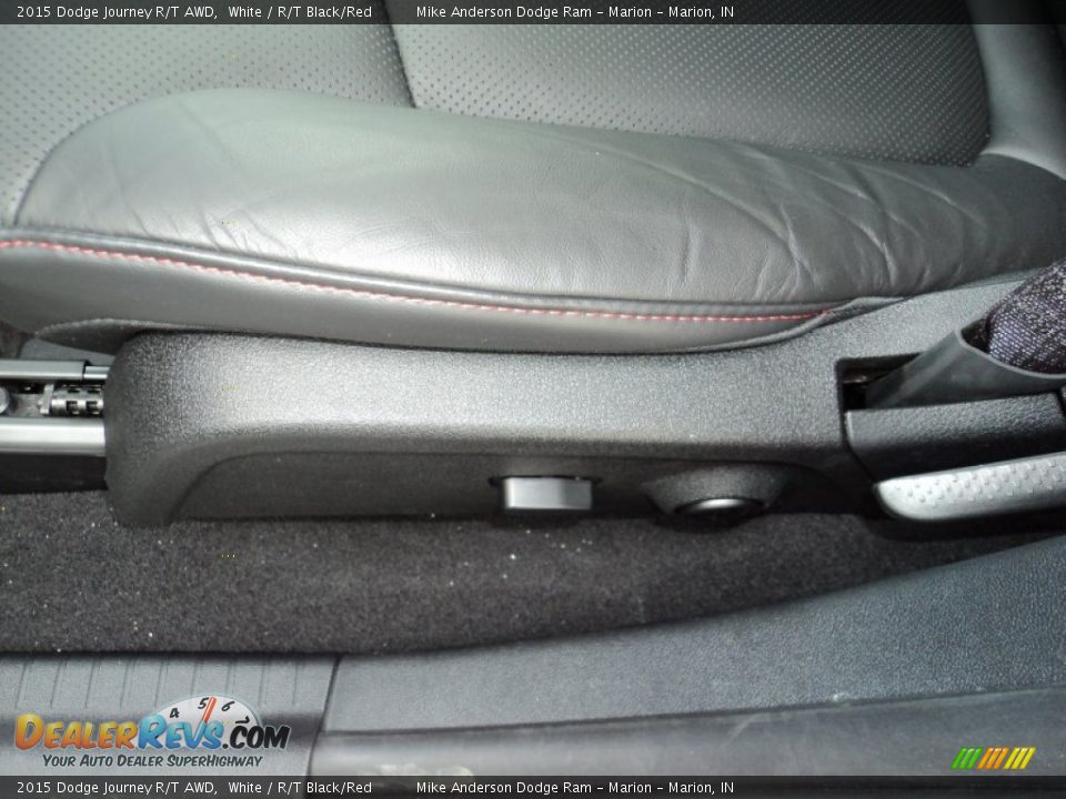 2015 Dodge Journey R/T AWD White / R/T Black/Red Photo #13