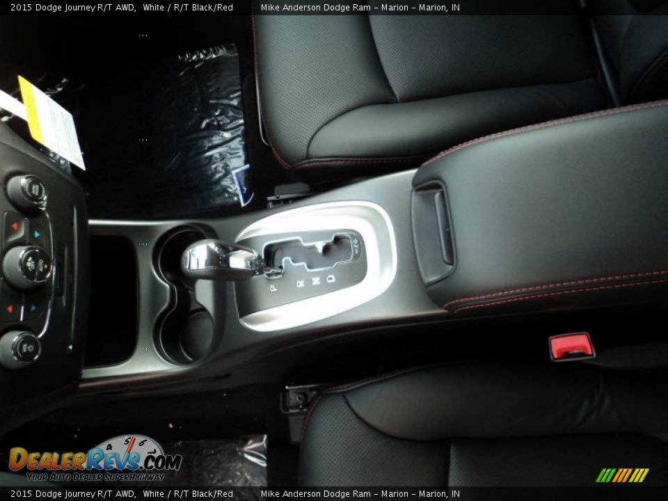 2015 Dodge Journey R/T AWD White / R/T Black/Red Photo #14
