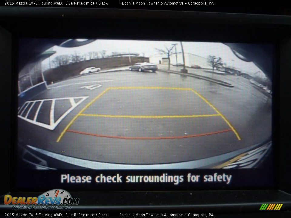 2015 Mazda CX-5 Touring AWD Blue Reflex mica / Black Photo #2