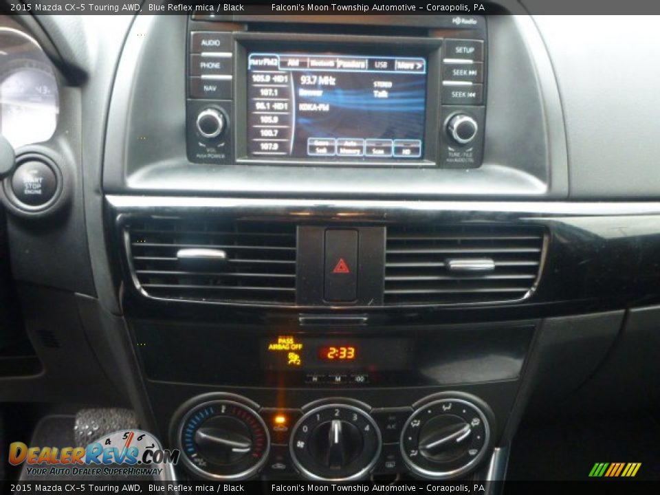 2015 Mazda CX-5 Touring AWD Blue Reflex mica / Black Photo #3