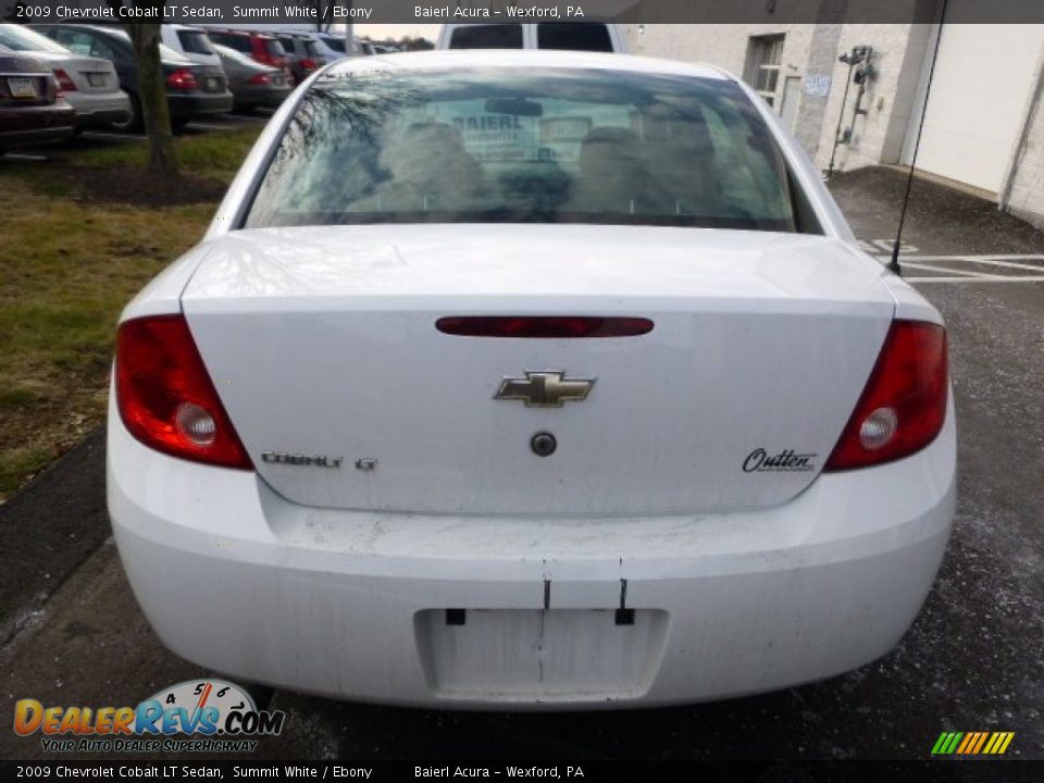 2009 Chevrolet Cobalt LT Sedan Summit White / Ebony Photo #3