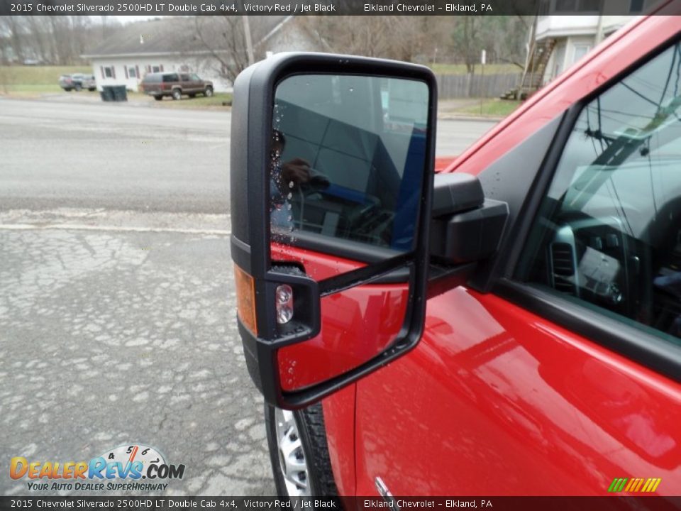 2015 Chevrolet Silverado 2500HD LT Double Cab 4x4 Victory Red / Jet Black Photo #10