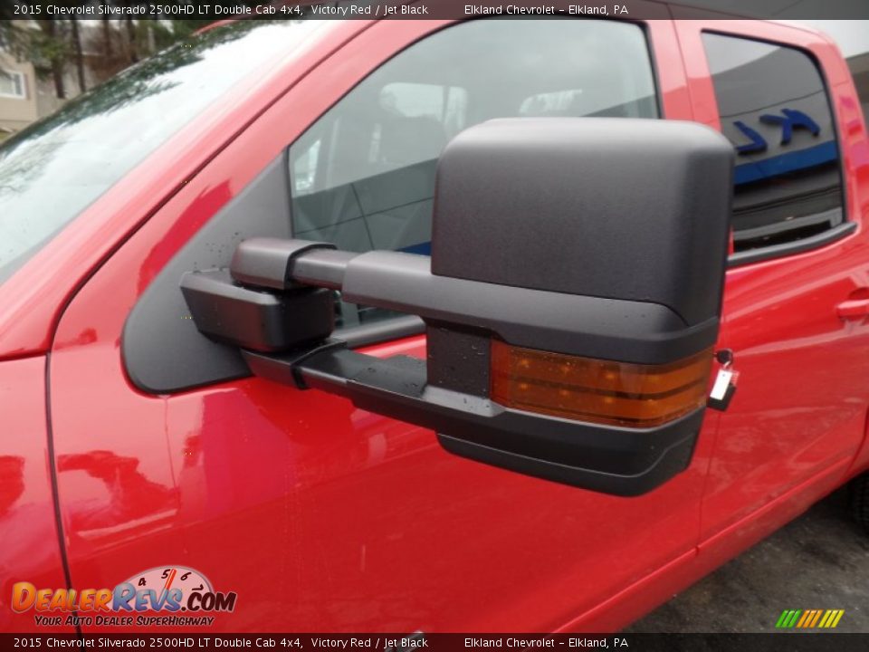 2015 Chevrolet Silverado 2500HD LT Double Cab 4x4 Victory Red / Jet Black Photo #11