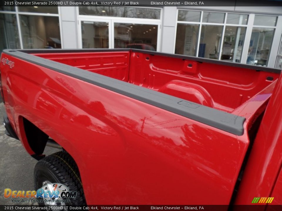 2015 Chevrolet Silverado 2500HD LT Double Cab 4x4 Victory Red / Jet Black Photo #14