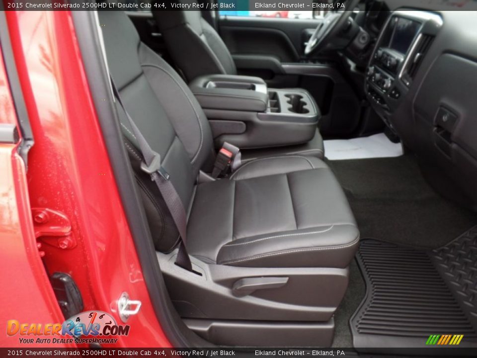 2015 Chevrolet Silverado 2500HD LT Double Cab 4x4 Victory Red / Jet Black Photo #23