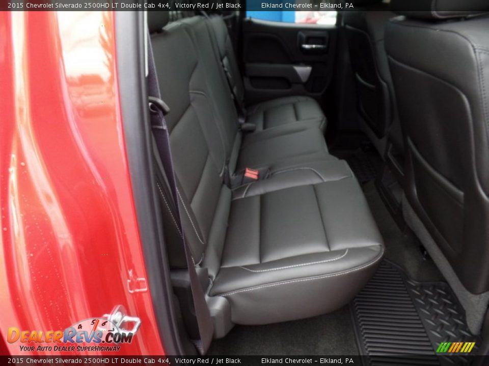 2015 Chevrolet Silverado 2500HD LT Double Cab 4x4 Victory Red / Jet Black Photo #26