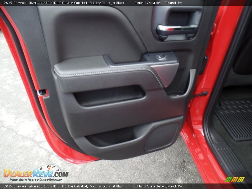 2015 Chevrolet Silverado 2500HD LT Double Cab 4x4 Victory Red / Jet Black Photo #28