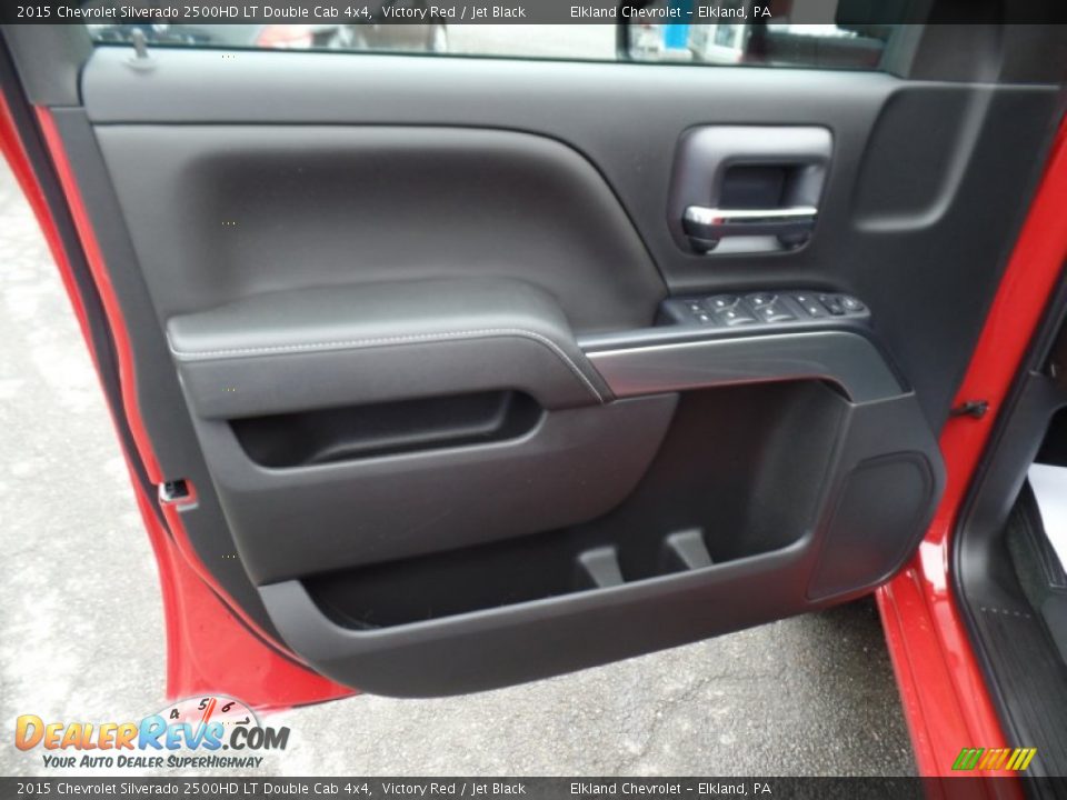 2015 Chevrolet Silverado 2500HD LT Double Cab 4x4 Victory Red / Jet Black Photo #30