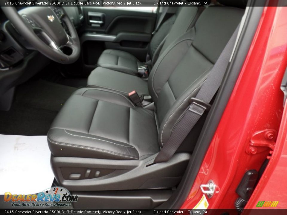 2015 Chevrolet Silverado 2500HD LT Double Cab 4x4 Victory Red / Jet Black Photo #32