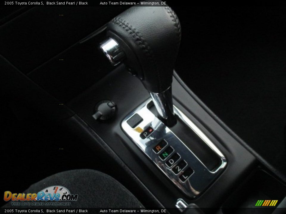 2005 Toyota Corolla S Black Sand Pearl / Black Photo #34