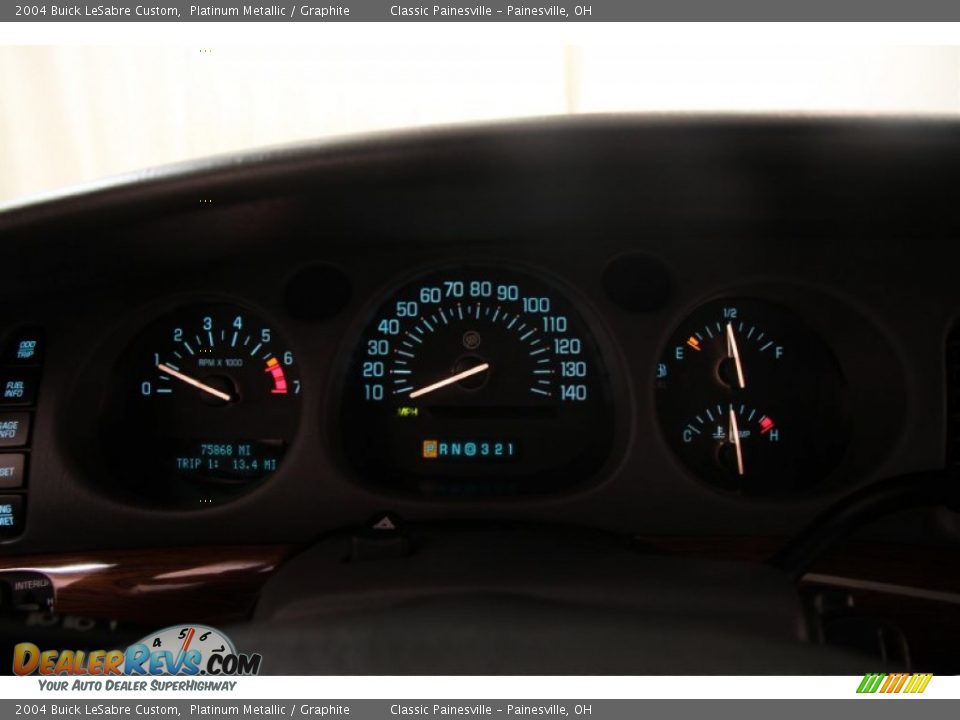2004 Buick LeSabre Custom Platinum Metallic / Graphite Photo #7