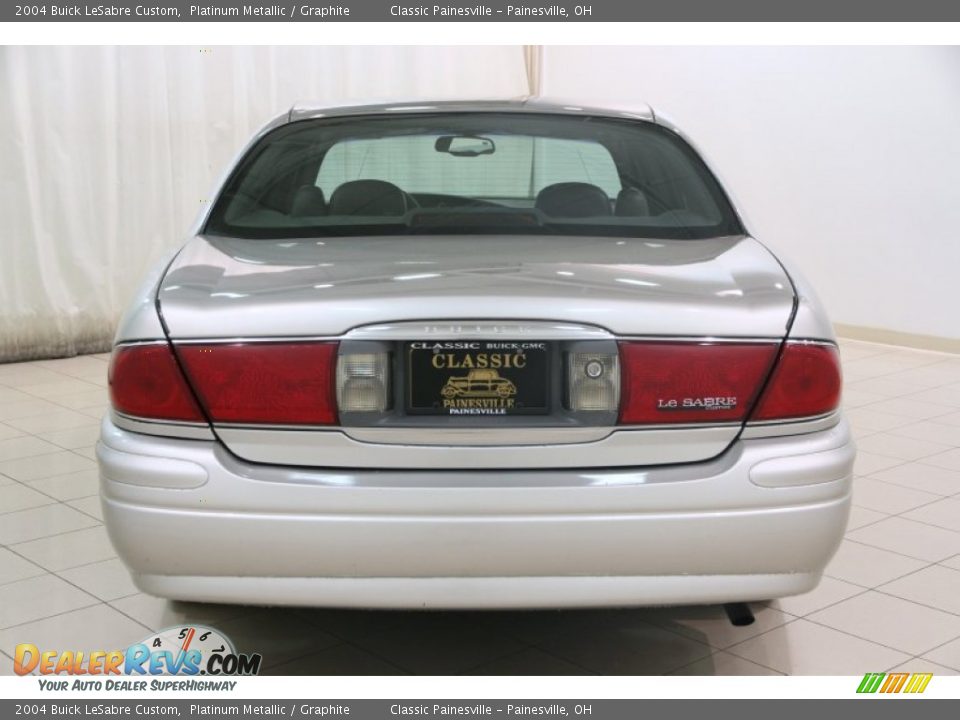 2004 Buick LeSabre Custom Platinum Metallic / Graphite Photo #14