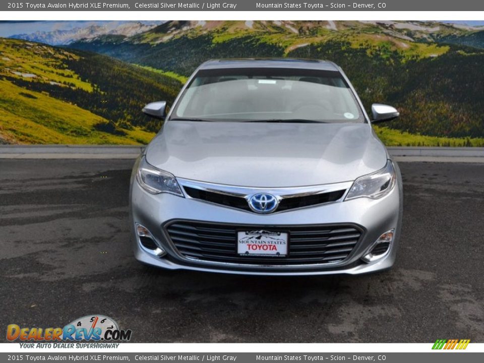 2015 Toyota Avalon Hybrid XLE Premium Celestial Silver Metallic / Light Gray Photo #2
