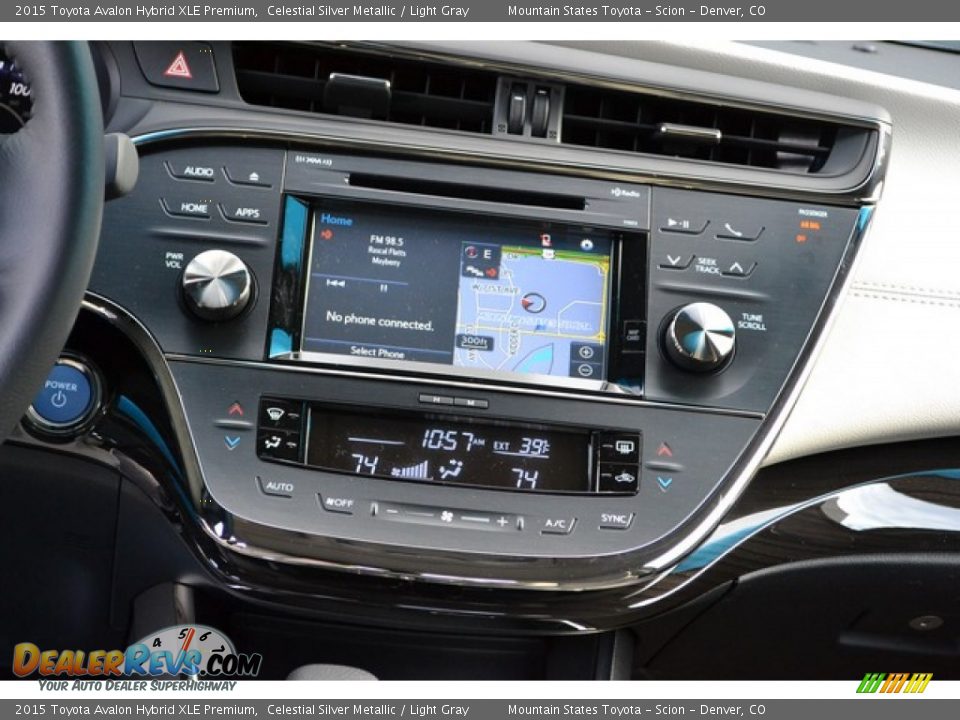 Controls of 2015 Toyota Avalon Hybrid XLE Premium Photo #7