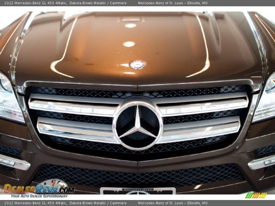 2012 Mercedes-Benz GL 450 4Matic Dakota Brown Metallic / Cashmere Photo #11