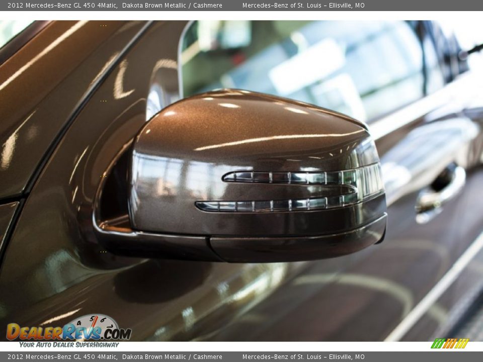 2012 Mercedes-Benz GL 450 4Matic Dakota Brown Metallic / Cashmere Photo #13
