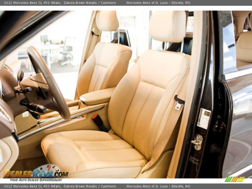 2012 Mercedes-Benz GL 450 4Matic Dakota Brown Metallic / Cashmere Photo #22
