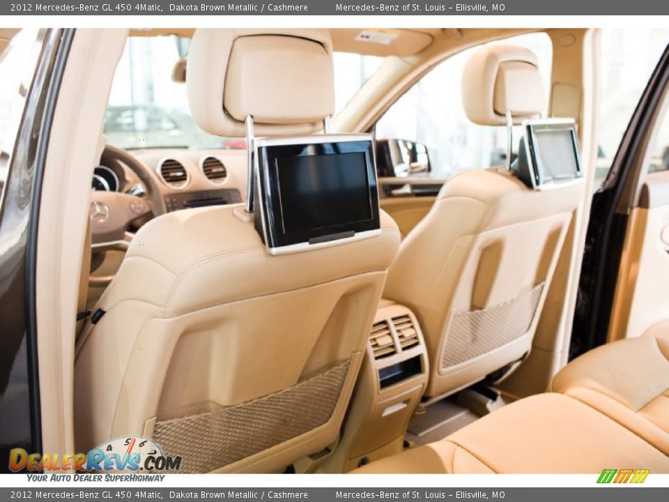 2012 Mercedes-Benz GL 450 4Matic Dakota Brown Metallic / Cashmere Photo #32