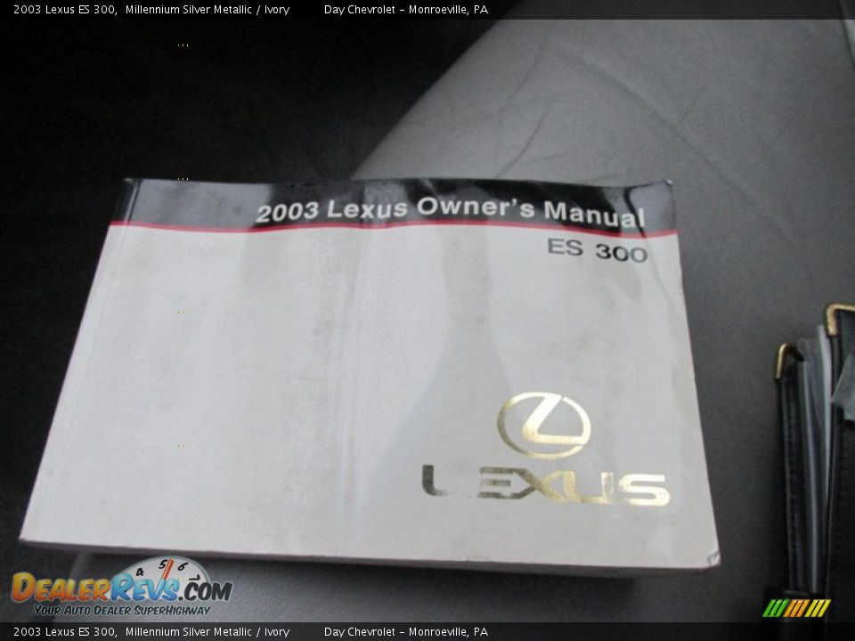 2003 Lexus ES 300 Millennium Silver Metallic / Ivory Photo #31