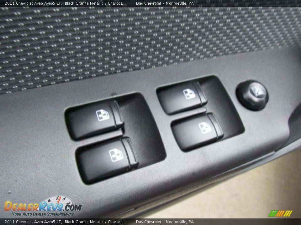 2011 Chevrolet Aveo Aveo5 LT Black Granite Metallic / Charcoal Photo #21