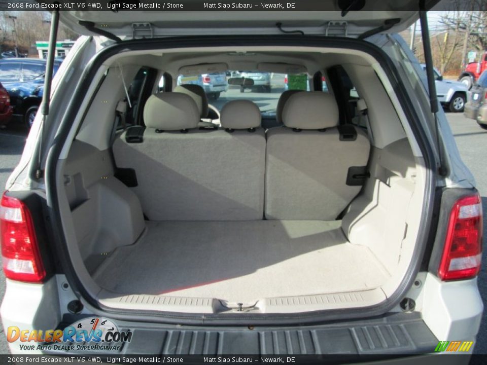 2008 Ford Escape XLT V6 4WD Light Sage Metallic / Stone Photo #19