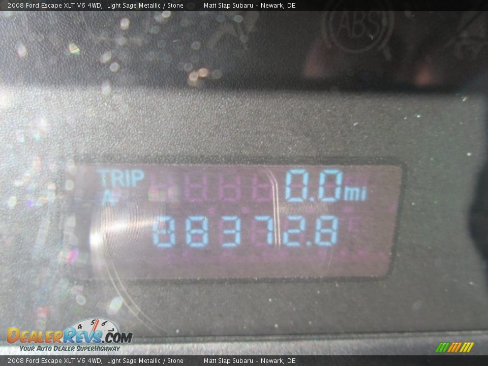 2008 Ford Escape XLT V6 4WD Light Sage Metallic / Stone Photo #27