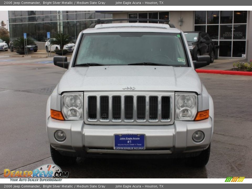 2006 Jeep Commander Bright Silver Metallic / Medium Slate Gray Photo #2
